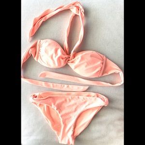H&M NWOT SALMON COLORED BIKINIS